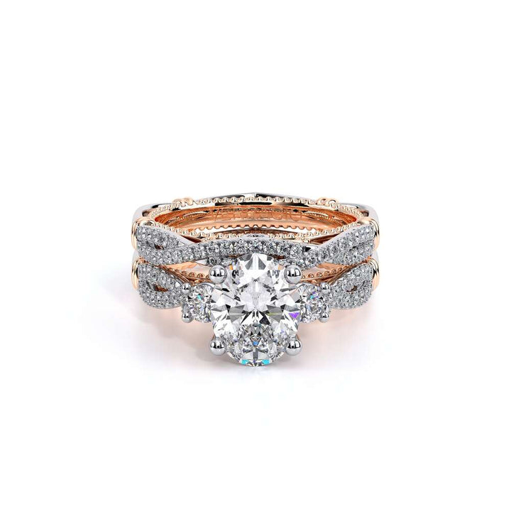 Parisian-129ov-14k Two Tone Oval