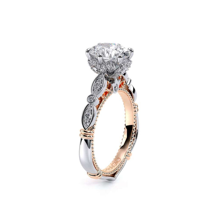 Parisian-151ov-18k Two Tone Oval