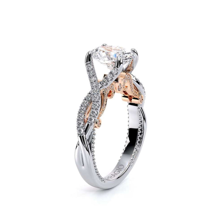 Insignia-7060ov-14k Two Tone Oval