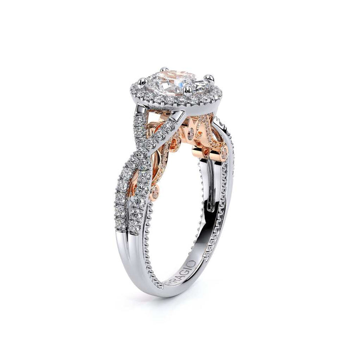 Insignia-7070ov-14k Two Tone Oval