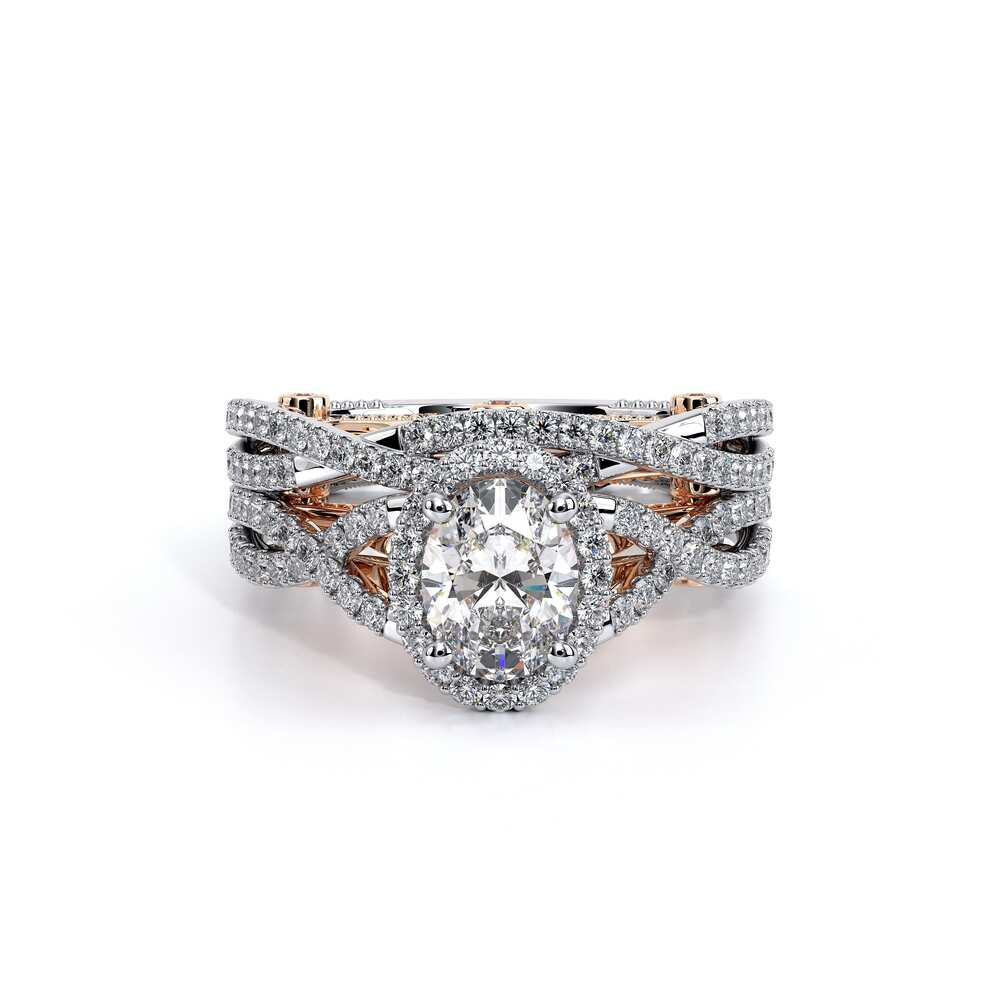 Insignia-7070ov-14k Two Tone Oval