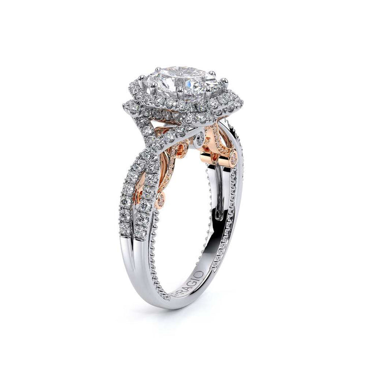 Insignia-7087ov-18k Two Tone Oval