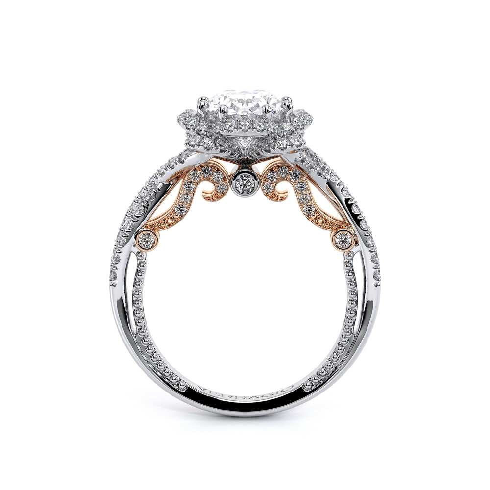 Insignia-7087ov-18k Two Tone Oval