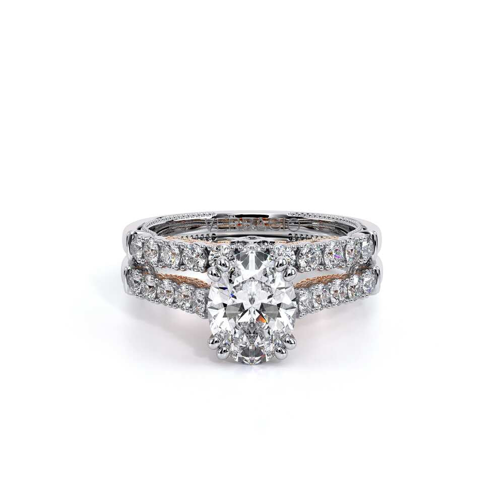 Insignia-7097ov-14k Two Tone Oval
