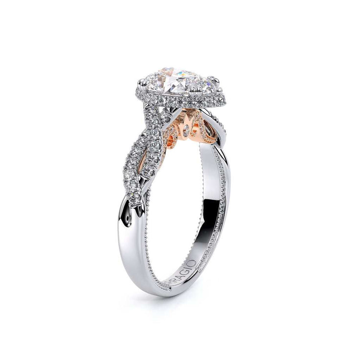 Insignia-7099pear-18k Two Tone Pear