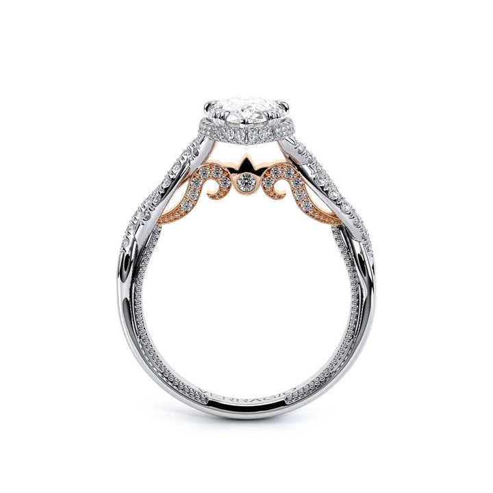 Insignia-7099pear-18k Two Tone Pear