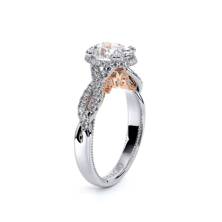 Insignia-7099ov-14k Two Tone Oval
