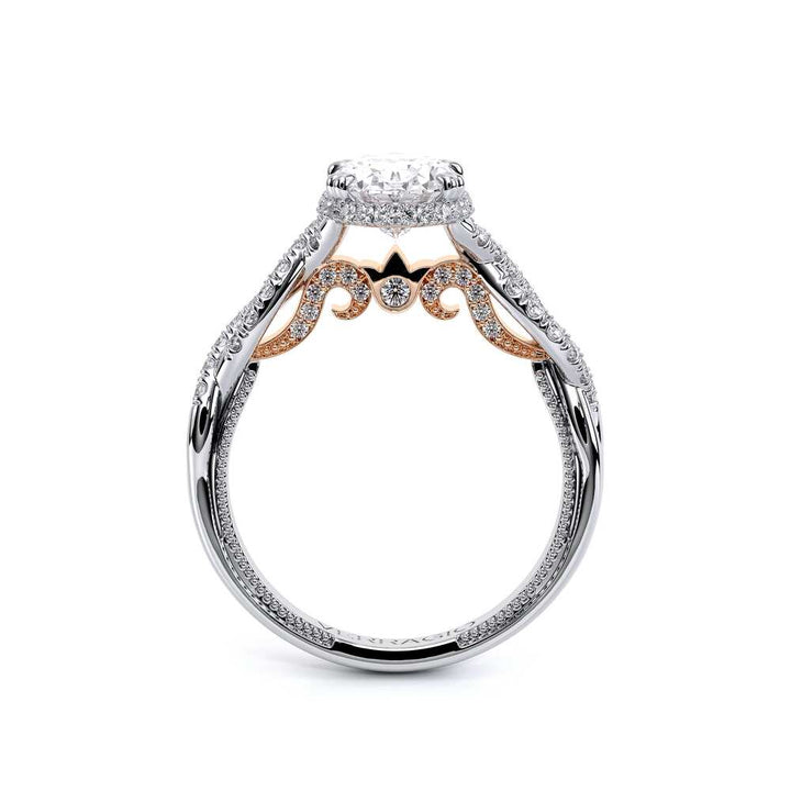 Insignia-7099ov-18k Two Tone Oval
