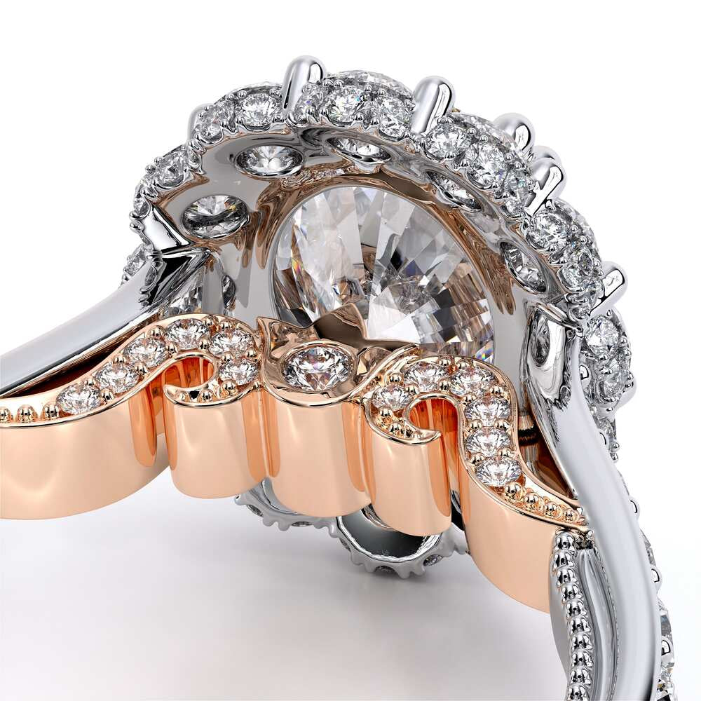 Insignia-7106ov-14k Two Tone Oval