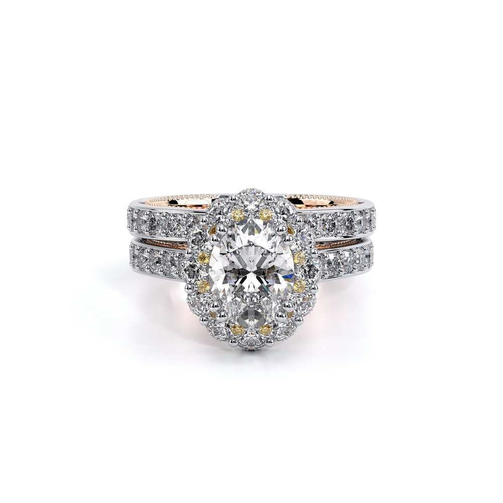 Insignia-7106ov-14k Two Tone Oval