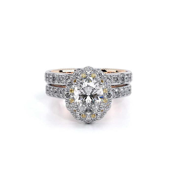 Insignia-7106ov-14k Two Tone Oval