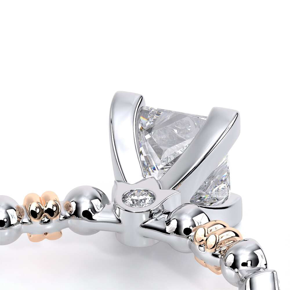 Renaissance-973-P-18k Two Tone Princess