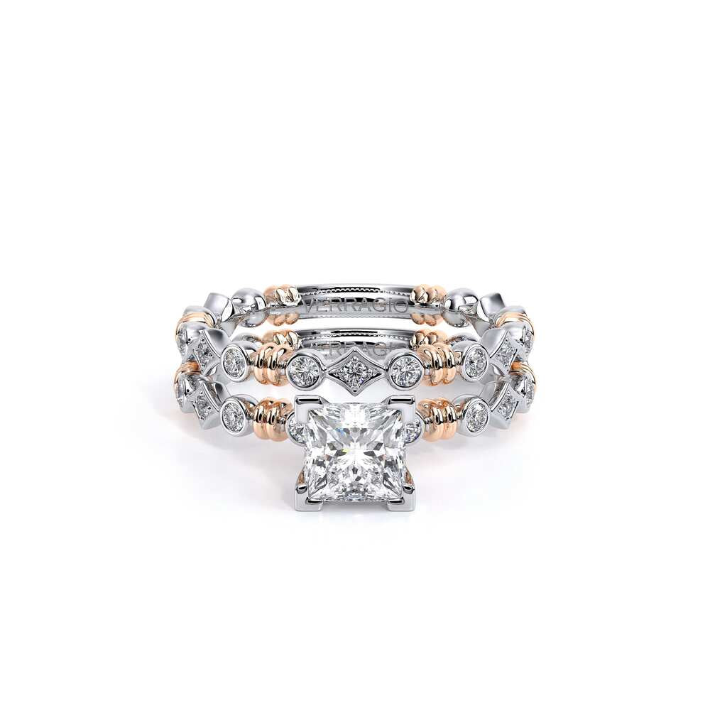 Renaissance-973-P-18k Two Tone Princess