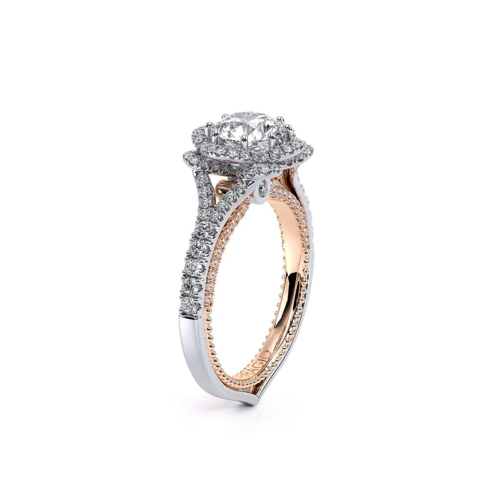 Couture-0444-18k Two Tone Round