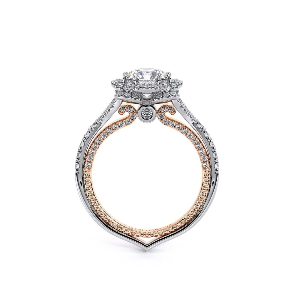 Couture-0444-18k Two Tone Round