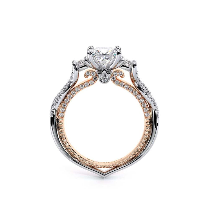 Couture-0450p-14k Two Tone Princess