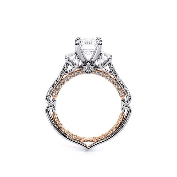 Couture-0470em-14k Two Tone Emerald