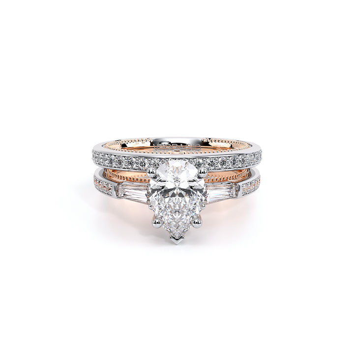 Venetian-5085ps-14k Two Tone Pear