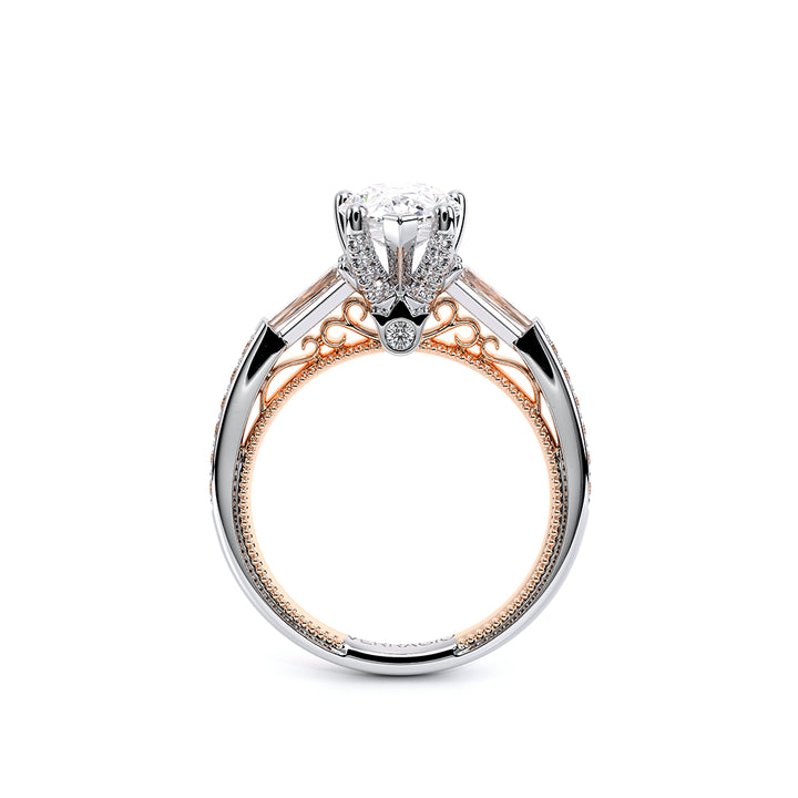 Venetian-5085ps-14k Two Tone Pear