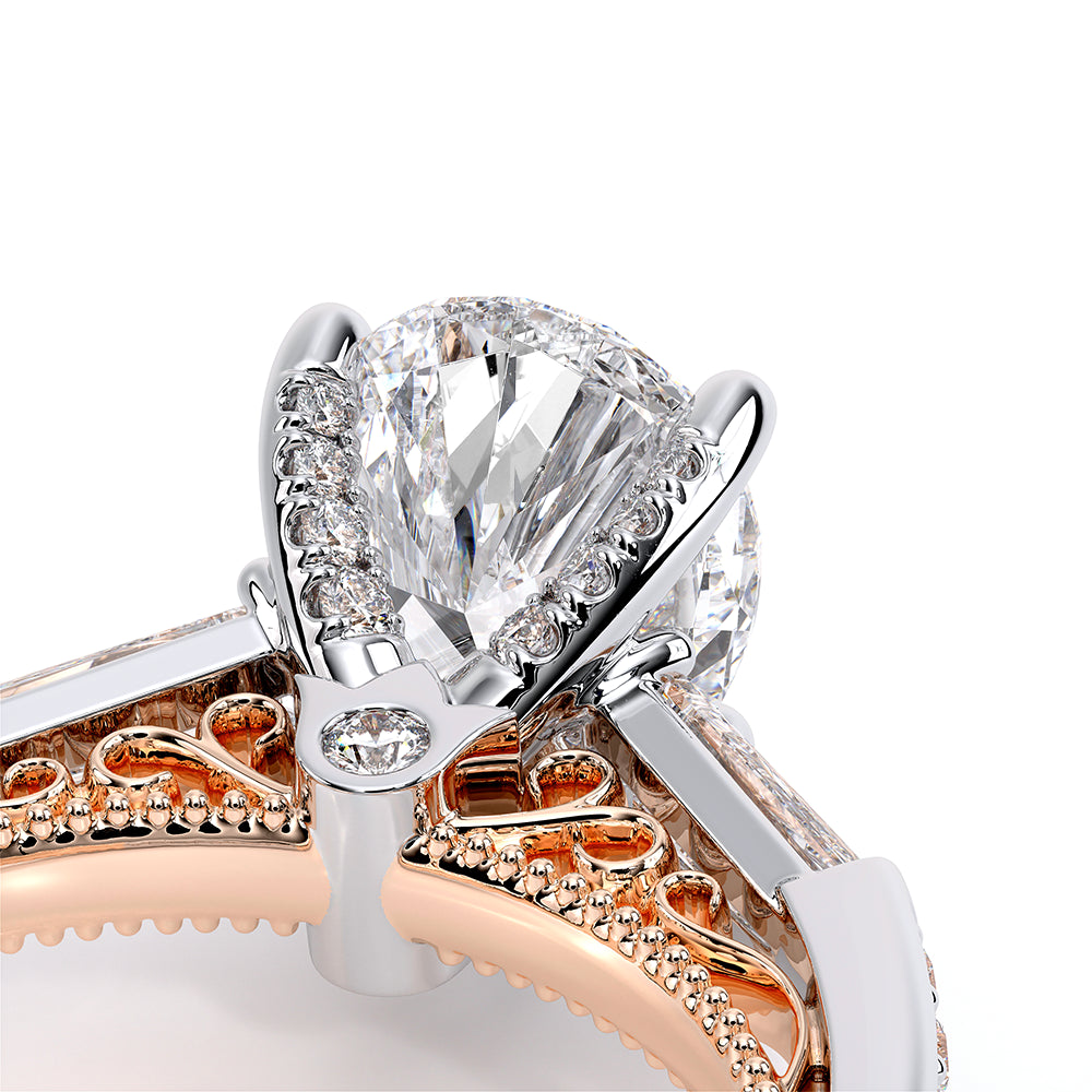 Venetian-5085ps-14k Two Tone Pear