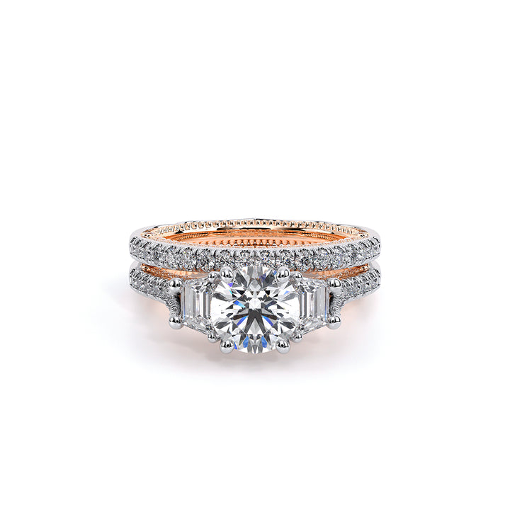 Venetian-5086r-14k Two Tone Round