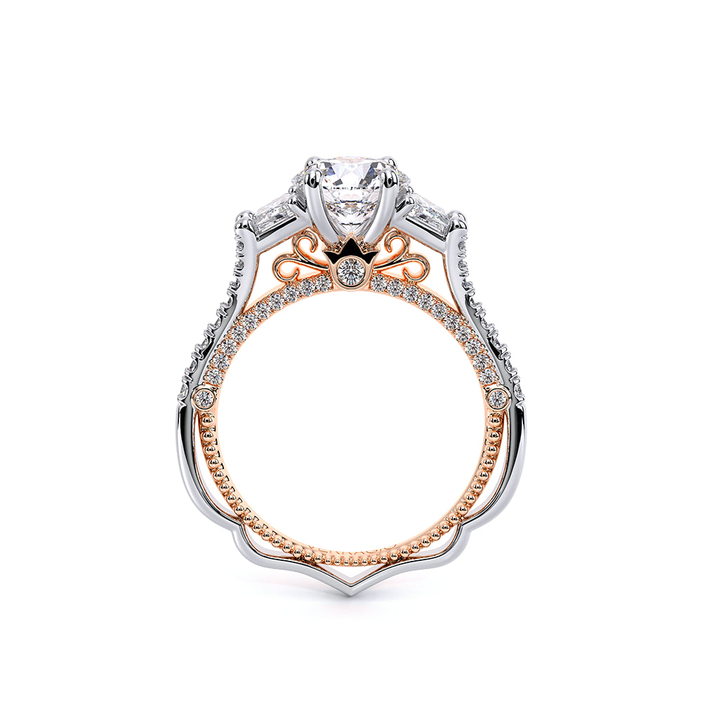 Venetian-5086r-14k Two Tone Round