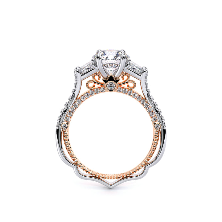 Venetian-5086r-14k Two Tone Round