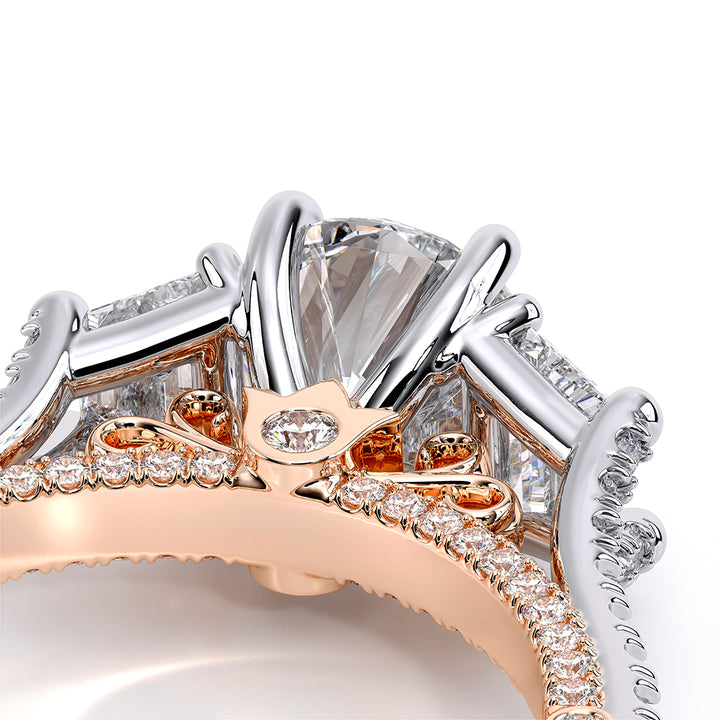 Venetian-5086r-14k Two Tone Round