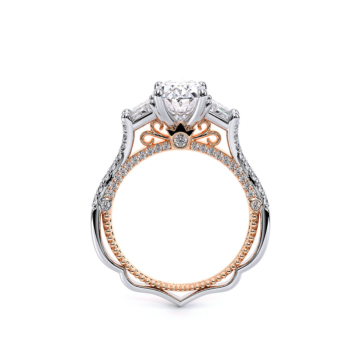 Venetian-5086ov-14k Two Tone Oval