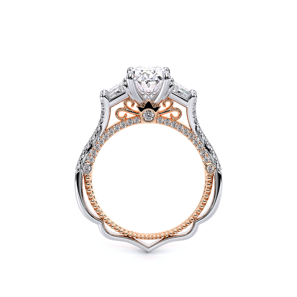Venetian-5086ov-18k Two Tone Oval