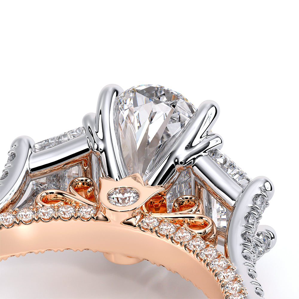 Venetian-5086ov-18k Two Tone Oval