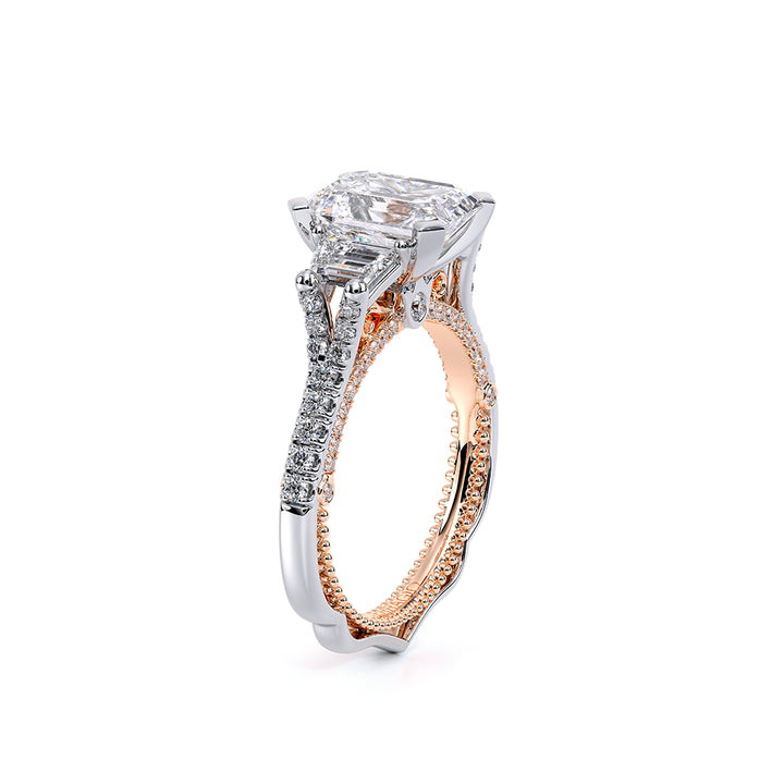 Venetian-5086em-18k Two Tone Emerald