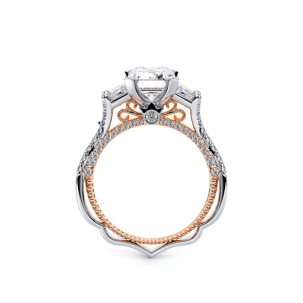 Venetian-5086em-18k Two Tone Emerald