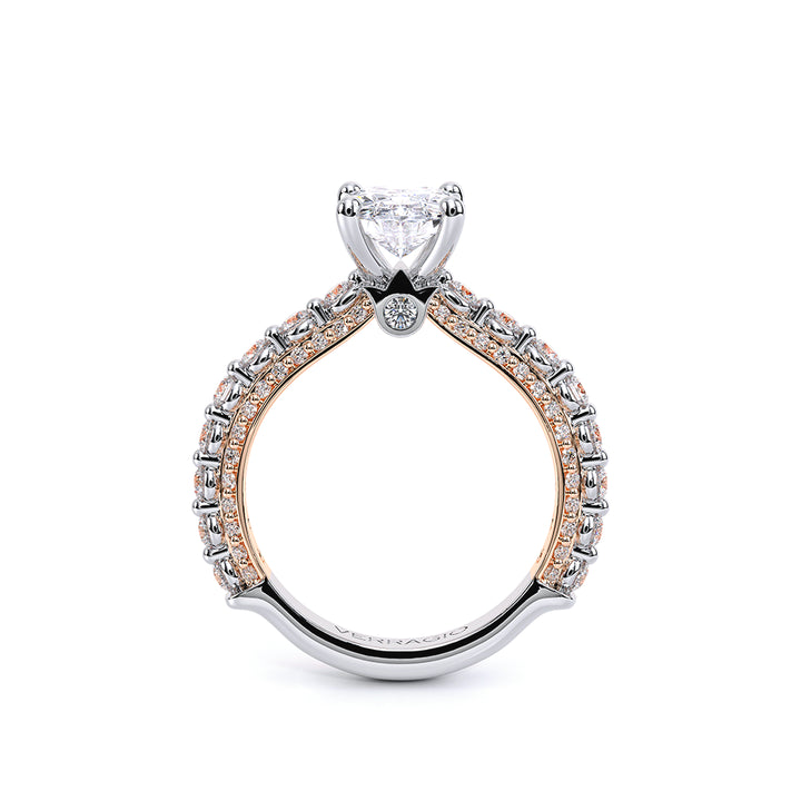 Couture-0488ov20-14k Two Tone Oval