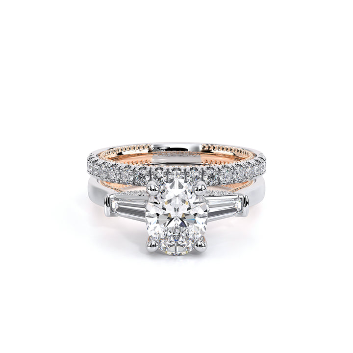 Renaissance-991OV-S-14K Two Tone Oval