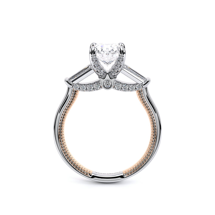 Renaissance-991OV-S-18K Two Tone Oval