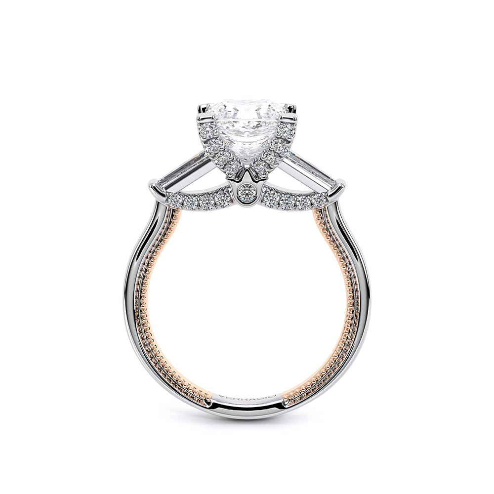 Renaissance-991P-S-14K Two Tone Princess