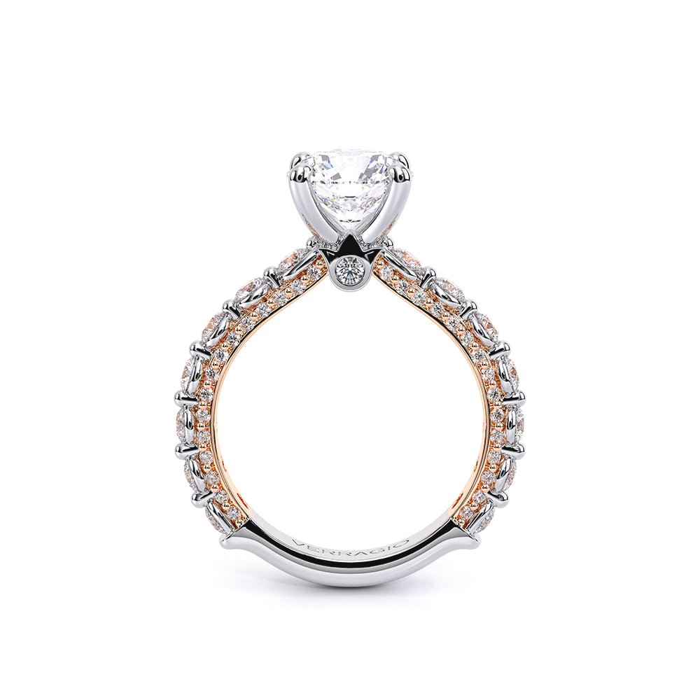 Couture-0488r25-18k Two Tone Round