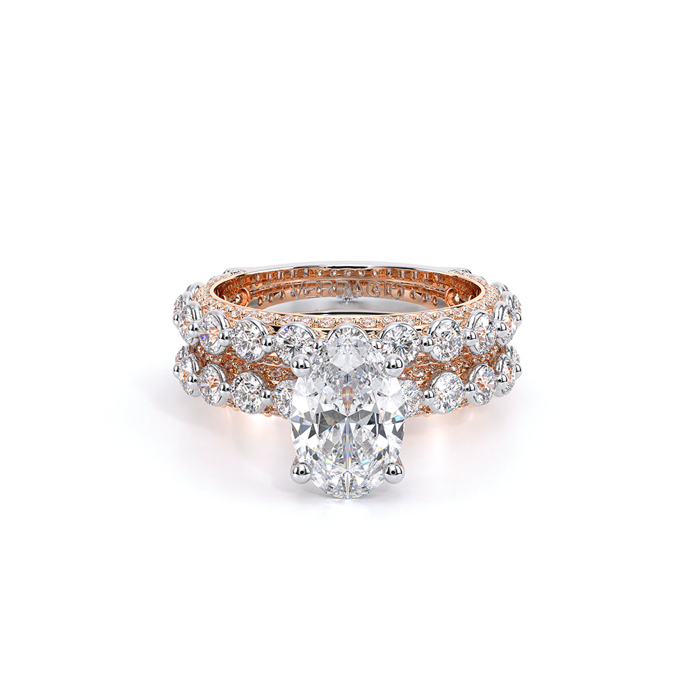 Couture-0488ov25-14k Two Tone Oval