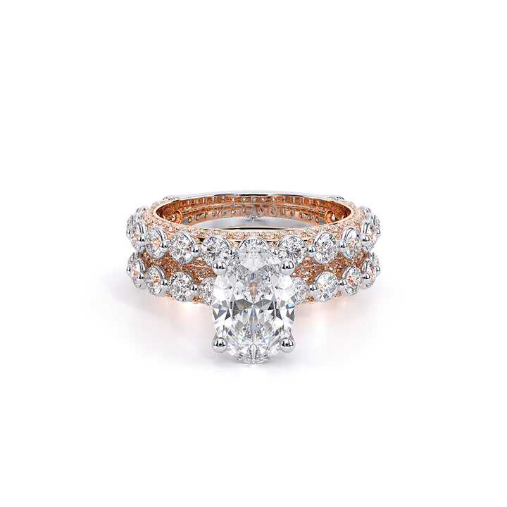 Couture-0488ov25-14k Two Tone Oval