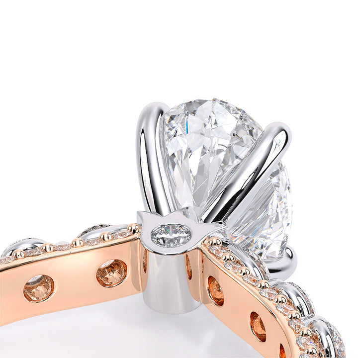 Couture-0488ov25-14k Two Tone Oval