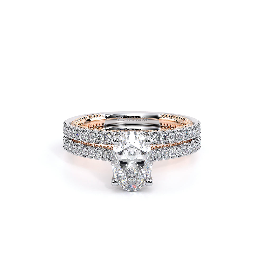 Renaissance-992OV13-14K Two Tone Oval