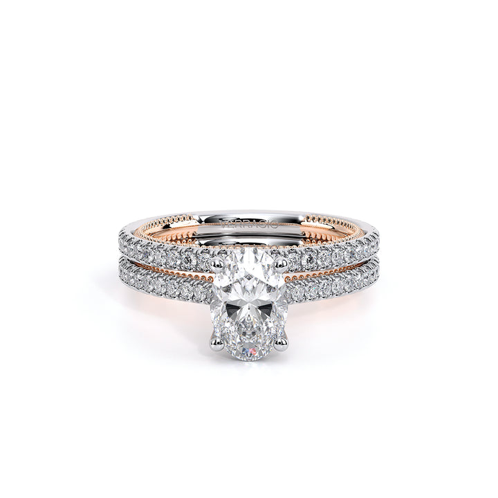 Renaissance-992OV13-14K Two Tone Oval