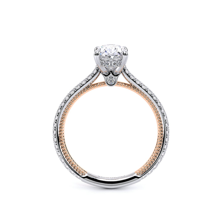 Renaissance-992OV13-18K Two Tone Oval