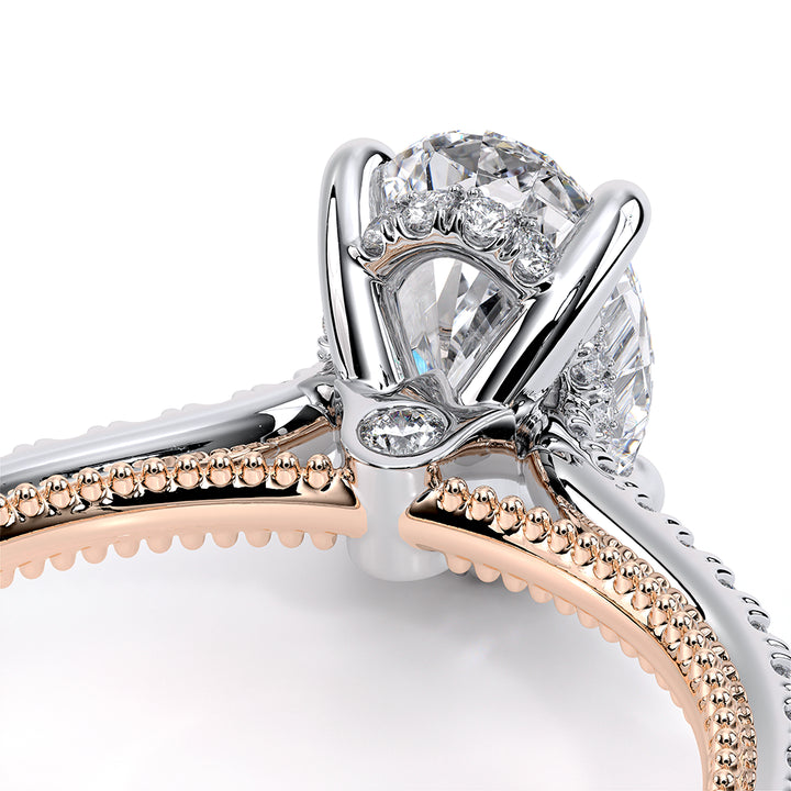Renaissance-992OV13-18K Two Tone Oval