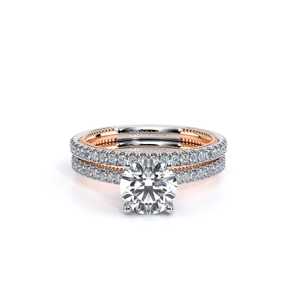 Renaissance-992R13-14K Two Tone Round