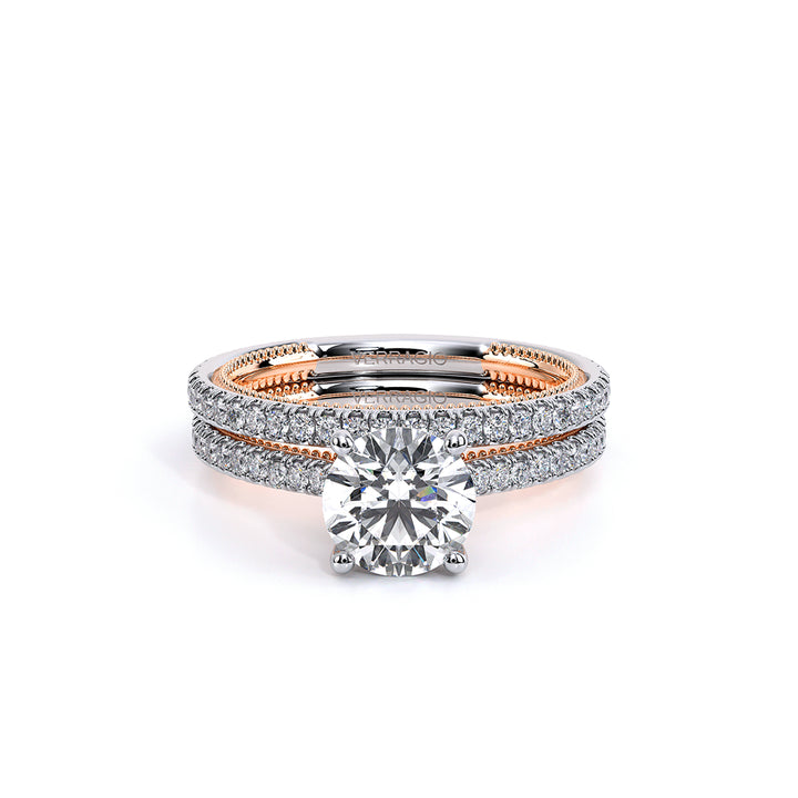 Renaissance-992R13-14K Two Tone Round