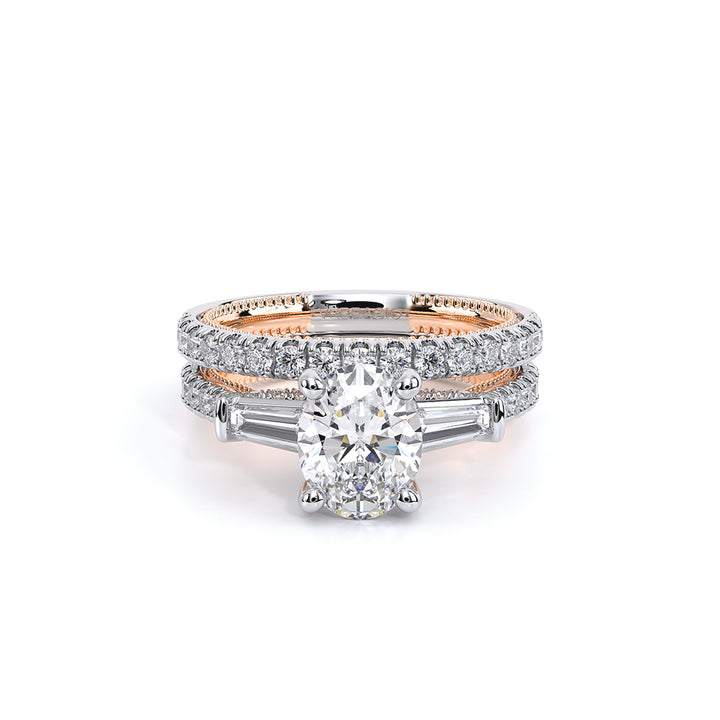 Renaissance-991OV15-14K Two Tone Oval