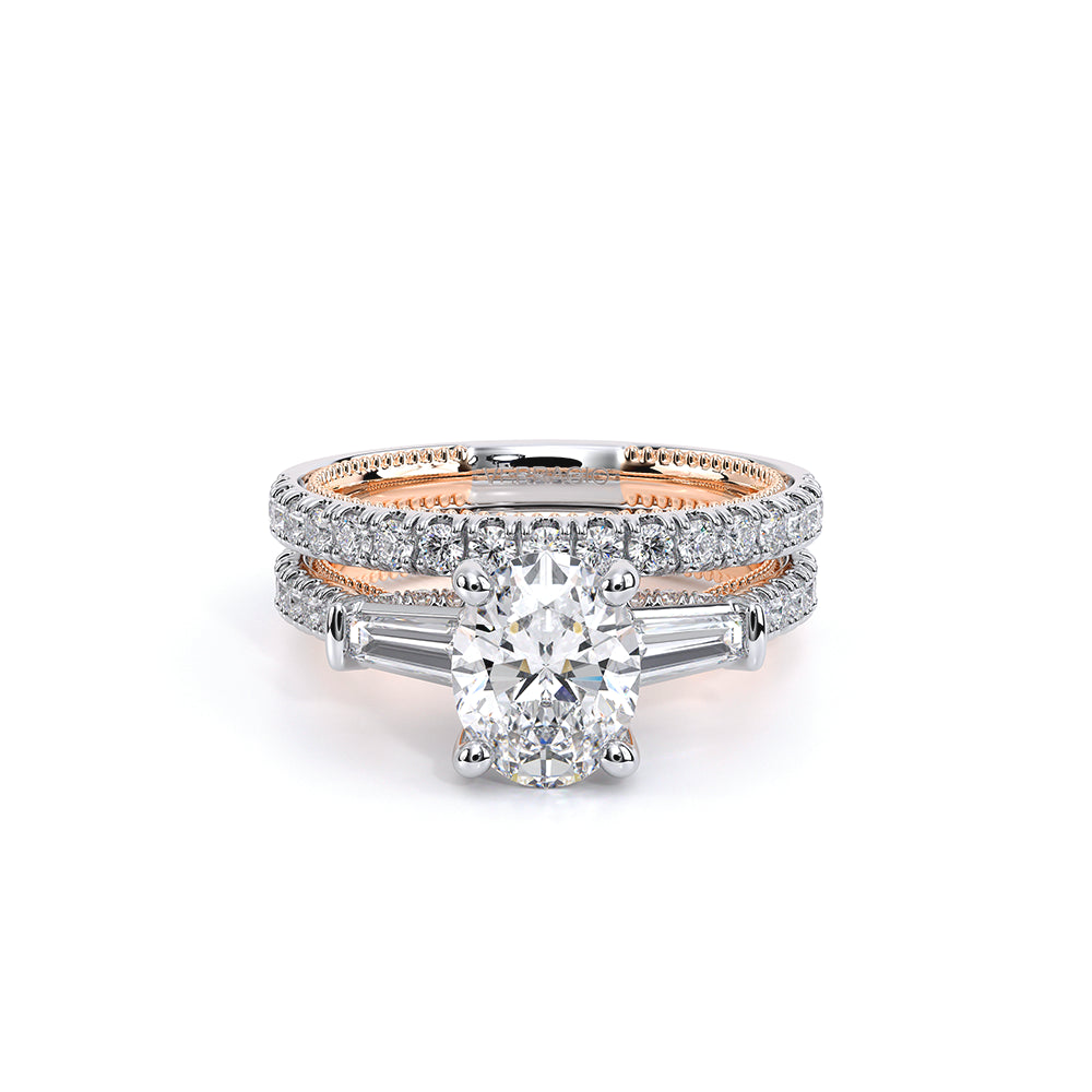 Renaissance-991OV15-18K Two Tone Oval