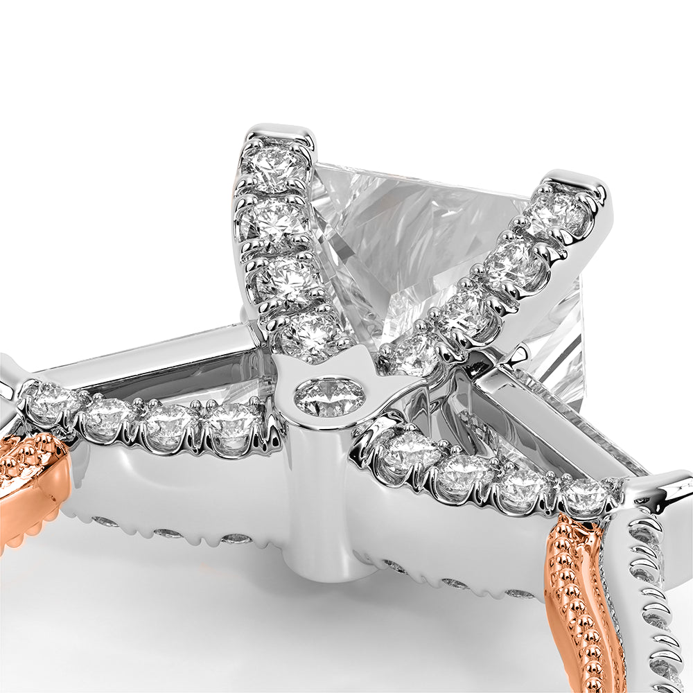 Renaissance-991P15-18K Two Tone Princess